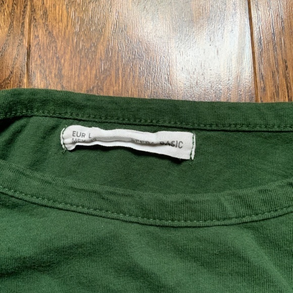 Boat neck Tee long-sleeve. SIZE L. - Picture 2 of 9